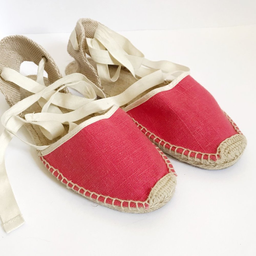 SOLUDOS Lauren Espadrille Sandal ankle tie 9